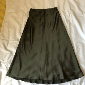 Satin skirt from Abercrombie and Fitch